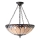 Endon 63976 - Závesný luster na reťazi BROOKLYN 3xE27/60W/230V pr. 50 cm