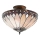Endon 63978 - Prisadené stropné svietidlo Tiffany BROOKLYN 3xE27/60W/230V, priemer 40 cm