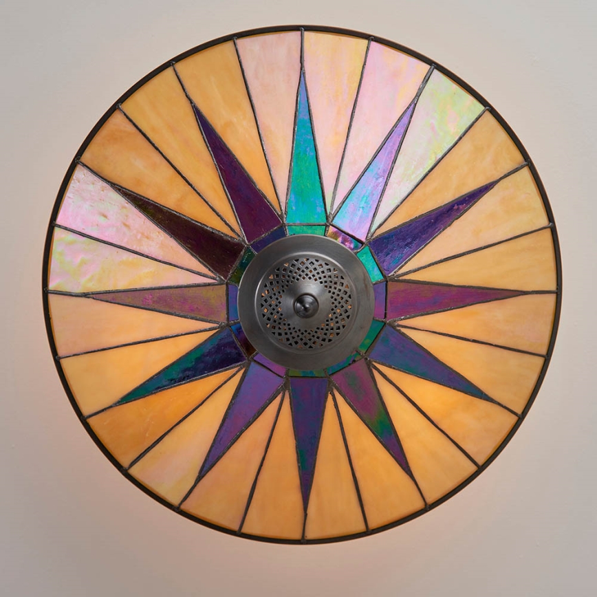 Endon 64043 - Prisadený luster DARK STAR 3xE27/60W/230V pr. 49 cm