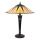 Endon 64045 - Stolová lampa Tiffany DARK STAR, 2xE27/60W/230V, priemer 49 cm