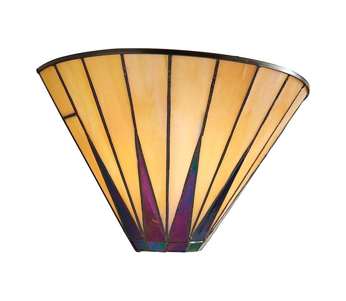 Endon 64046 - Nástenné svietidlo Tiffany DARK STAR 1xE14/40W/230V 64046
