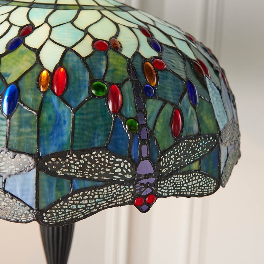 Endon 64069 - Stojacia lampa DRAGONFLY 2xE27/60W/230V pr. 50 cm