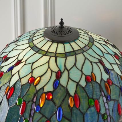 Endon 64069 - Stojacia lampa DRAGONFLY 2xE27/60W/230V pr. 50 cm