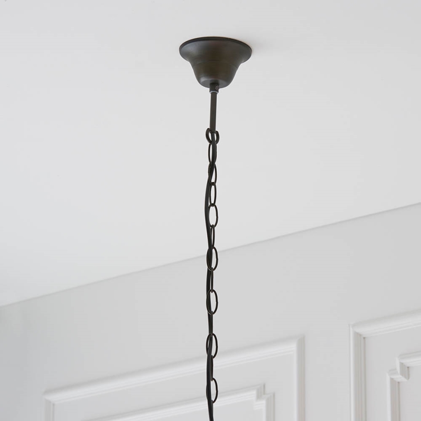 Endon 64082 - Luster na reťazi Tiffany DRAGONFLY 3xE27/60W/230V priemer 50 cm