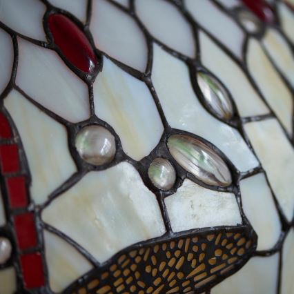 Endon 64085 - Stolná lampa DRAGONFLY 2xE27/60W/230V pr. 41 cm