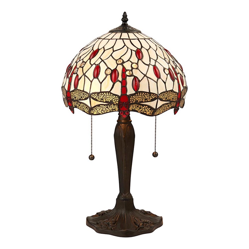 Endon 64086 - Stolná lampa DRAGONFLY 2xE27/60W/230V pr. 30 cm