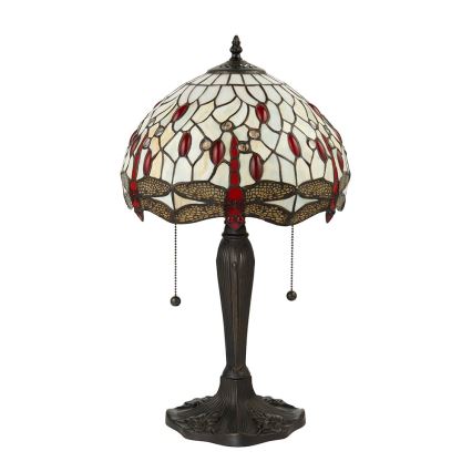 Endon 64086 - Stolná lampa DRAGONFLY 2xE27/60W/230V pr. 30 cm