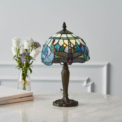 Endon 64088 - Stolná lampa DRAGONFLY 1xE14/40W/230V pr. 20 cm