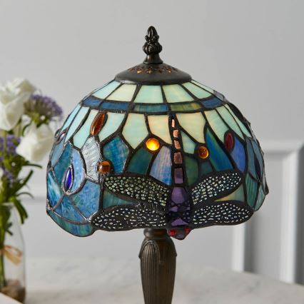 Endon 64088 - Stolná lampa DRAGONFLY 1xE14/40W/230V pr. 20 cm