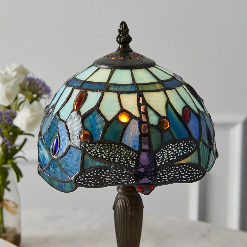 Endon 64088 - Stolná lampa DRAGONFLY 1xE14/40W/230V pr. 20 cm