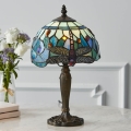 Endon 64088 - Stolná lampa Tiffany DRAGONFLY 1xE14/7W/230V priemer 20 cm