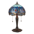 Endon 64090 - Stolná lampa Tiffany DRAGONFLY 2xE27/60W/230V pr. 30 cm