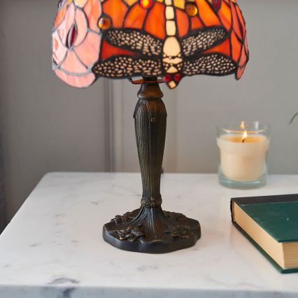 Endon 64091 - Stolná lampa DRAGONFLY 1xE14/40W/230V pr. 20 cm