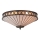 Endon 64145 - Stropné svietidlo FARGO 2xE27/60W/230V pr. 41,5 cm