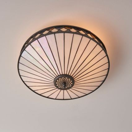 Endon 64145 - Stropné svietidlo FARGO 2xE27/60W/230V pr. 41,5 cm