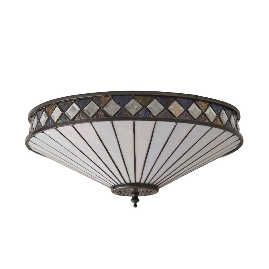 Endon 64145 - Stropné svietidlo FARGO 2xE27/60W/230V pr. 41,5 cm
