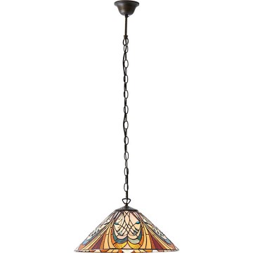 Endon 64162 - Luster na reťazi HECTOR 1xE27/60W/230V pr. 40 cm