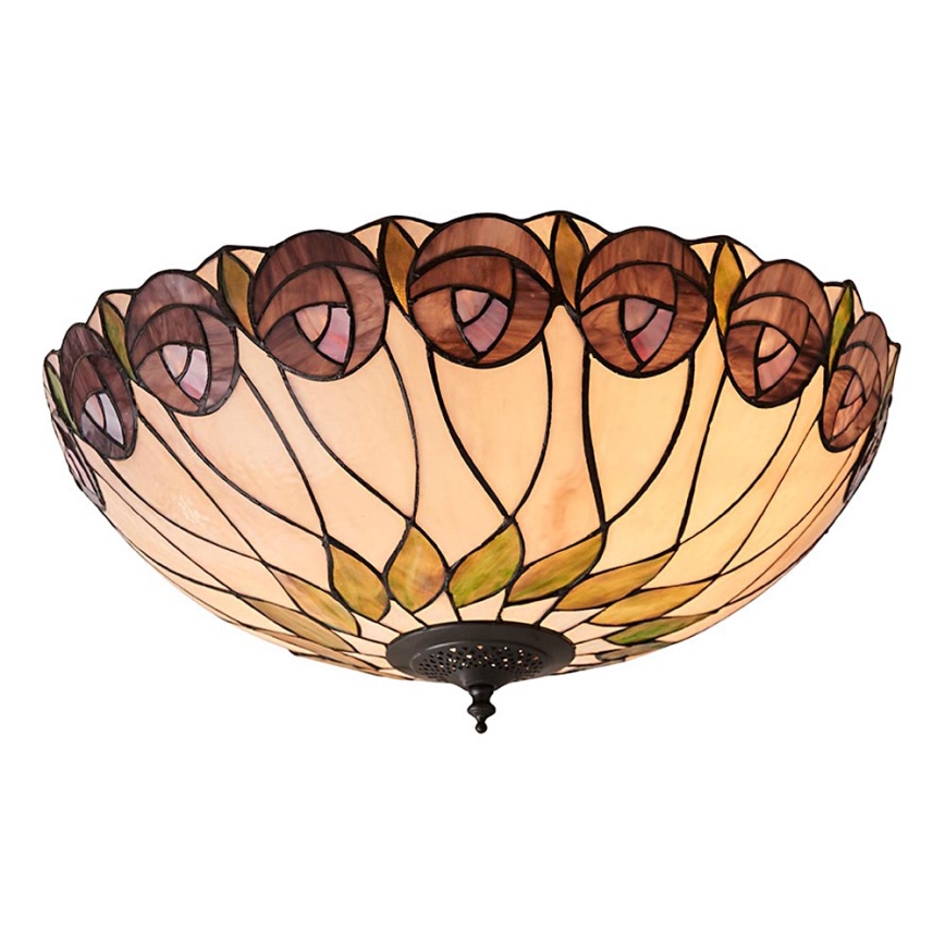 Endon 64173 - Stropné svietidlo HUTCHINSON 2xE27/60W/230V pr. 50 cm