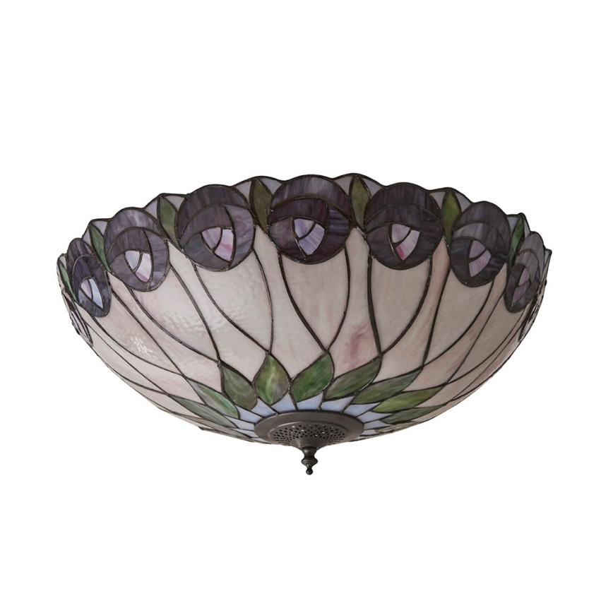 Endon 64173 - Stropné svietidlo HUTCHINSON 2xE27/60W/230V pr. 50 cm