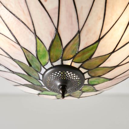 Endon 64175 - Luster na reťazi HUTCHINSON 3xE27/60W/230V pr. 40 cm