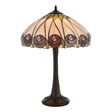 Endon 64177 - Stolná lampa HUTCHINSON 1xE27/60W/230V pr. 40 cm