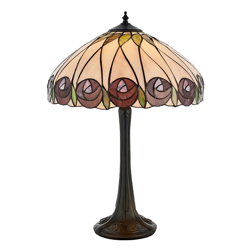 Endon 64177 - Stolná lampa HUTCHINSON 1xE27/60W/230V pr. 40 cm