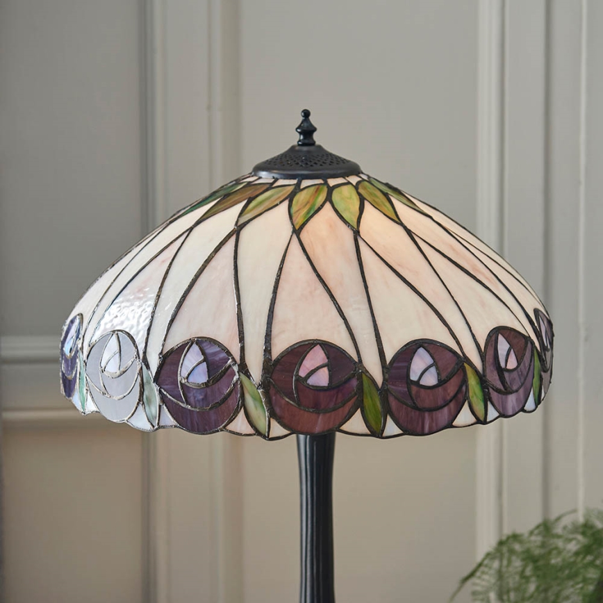 Endon 64177 - Stolná lampa HUTCHINSON 1xE27/60W/230V pr. 40 cm