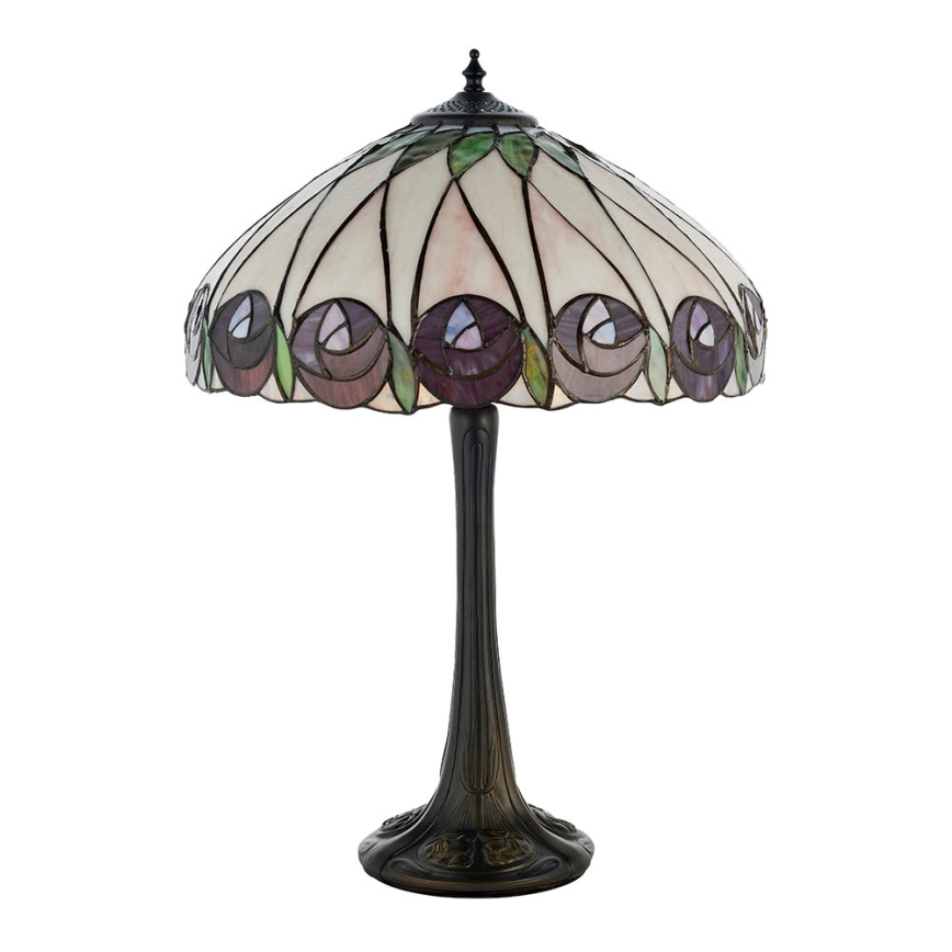 Endon 64177 - Stolná lampa HUTCHINSON 1xE27/60W/230V pr. 40 cm