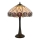 Endon 64177 - Stolná lampa Tiffany HUTCHINSON 1xE27/60W/230V pr. 40 cm