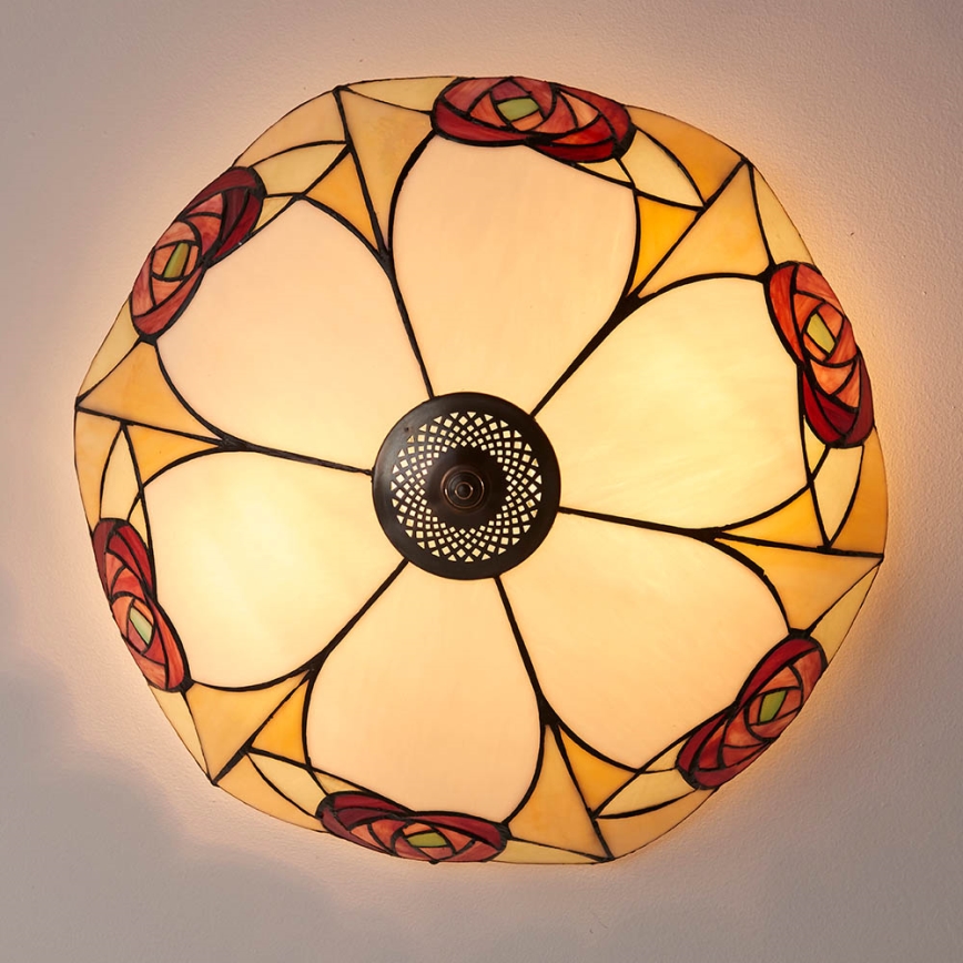 Endon 64182 - Stropné svietidlo INGRAM 2xE27/60W/230V pr. 45 cm