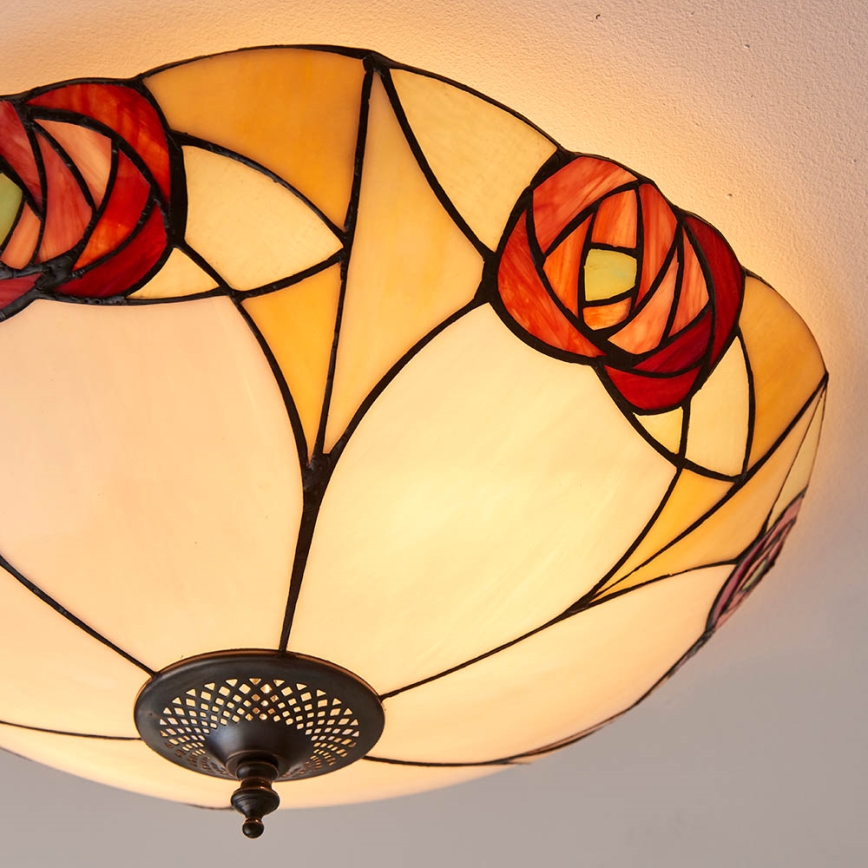 Endon 64182 - Stropné svietidlo INGRAM 2xE27/60W/230V pr. 45 cm