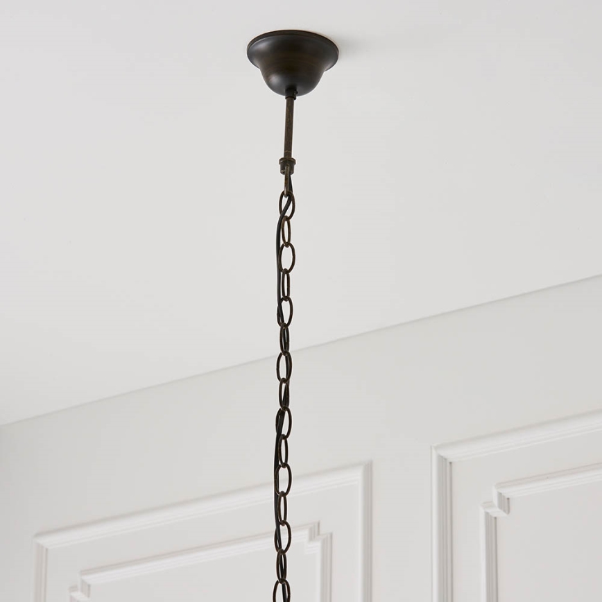 Endon 64194 - Luster na reťazi JAMELIA 3xE27/60W/230V pr. 50 cm