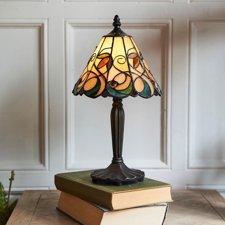 Endon 64196 - Stolná lampa JAMELIA 1xE14/40W/230V pr. 20 cm