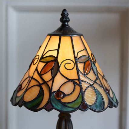 Endon 64196 - Stolná lampa JAMELIA 1xE14/40W/230V pr. 20 cm