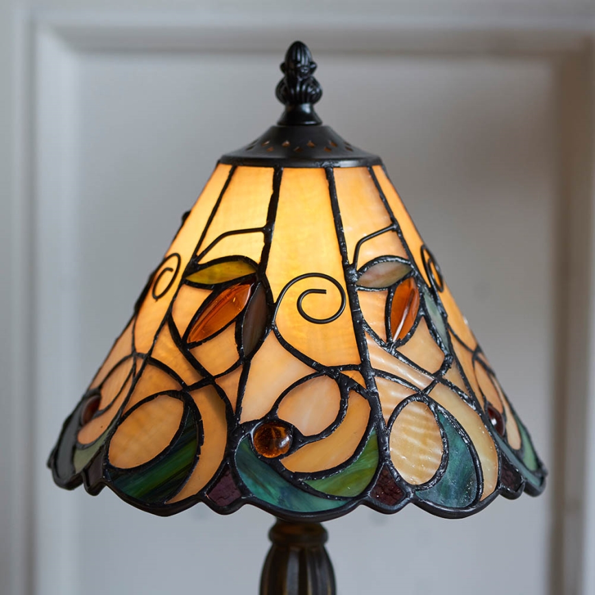 Endon 64196 - Stolná lampa JAMELIA 1xE14/40W/230V pr. 20 cm