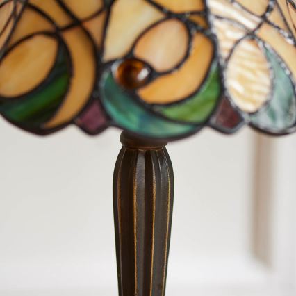 Endon 64196 - Stolná lampa JAMELIA 1xE14/40W/230V pr. 20 cm