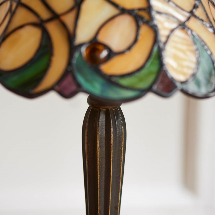 Endon 64196 - Stolná lampa JAMELIA 1xE14/40W/230V pr. 20 cm