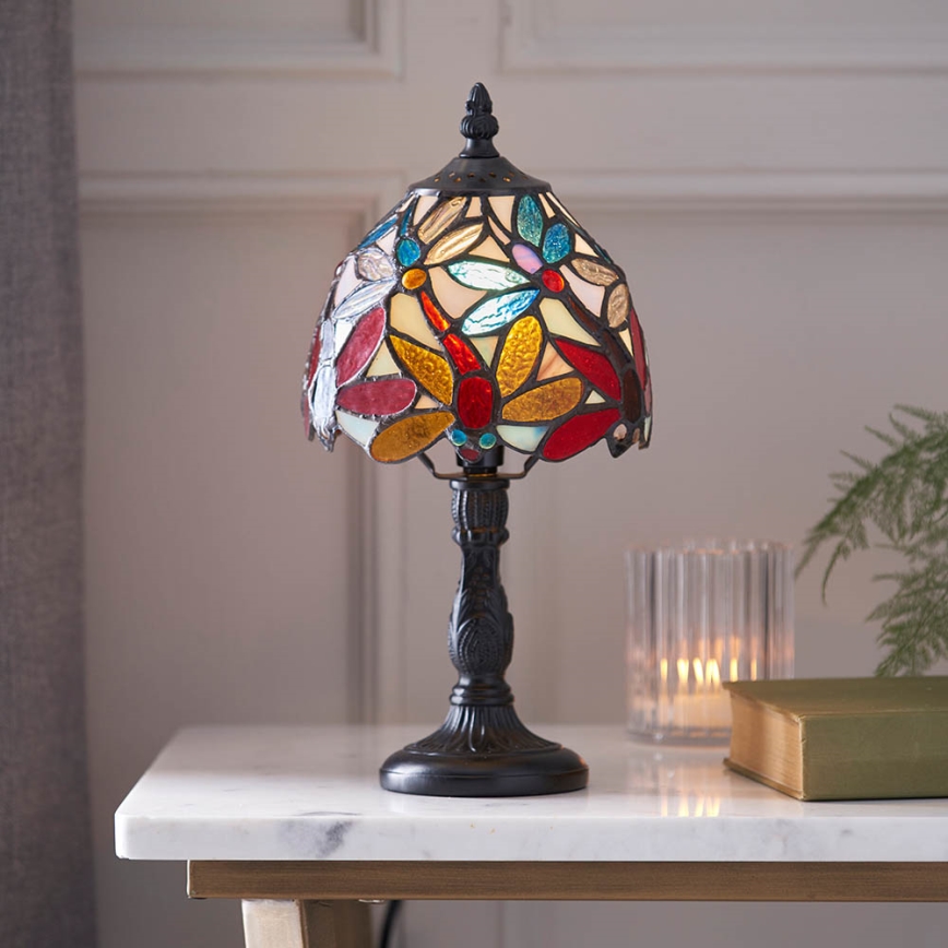 Endon 64246 - Stolná lampa LORETTE 1xE14/40W/230V pr. 15 cm