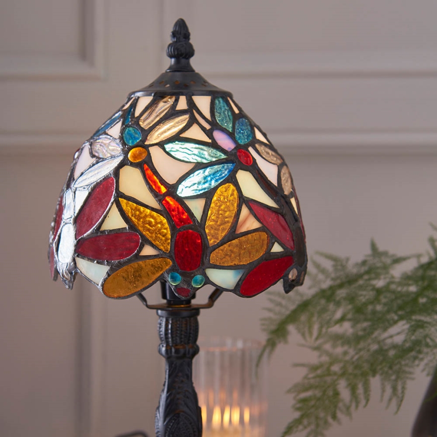 Endon 64246 - Stolná lampa LORETTE 1xE14/40W/230V pr. 15 cm