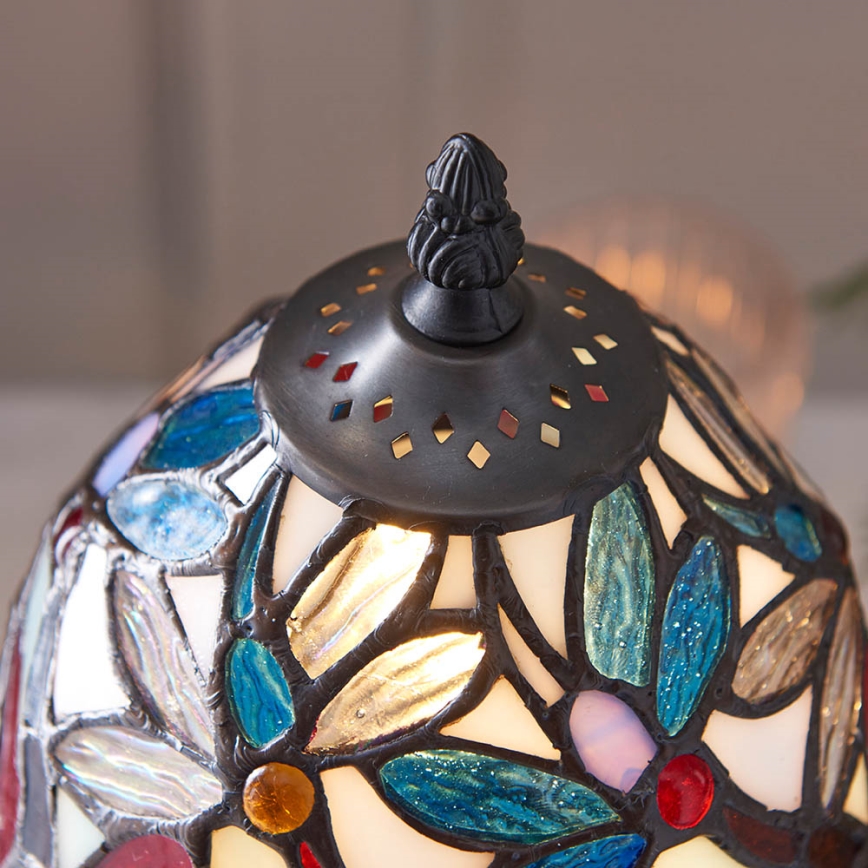 Endon 64246 - Stolná lampa LORETTE 1xE14/40W/230V pr. 15 cm
