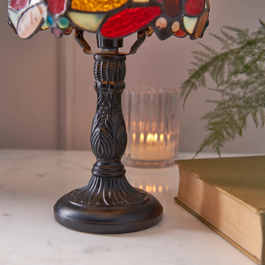 Endon 64246 - Stolná lampa LORETTE 1xE14/40W/230V pr. 15 cm