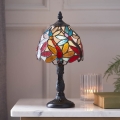 Endon 64246 - Stolová lampa Tiffany LORETTE 1xE14/40W/230V pr. 15 cm
