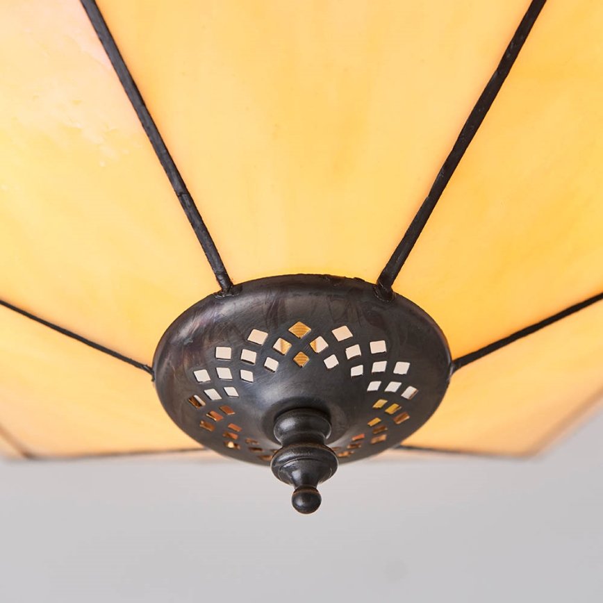 Endon 64284 - Stropné svietidlo Tiffany NEVADA 2xE27/60W/230V priemer 40 cm