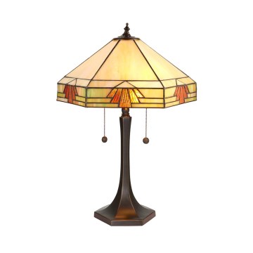 Endon 64286 - Stolná lampa NEVADA 2xE27/60W/230V pr. 40 cm