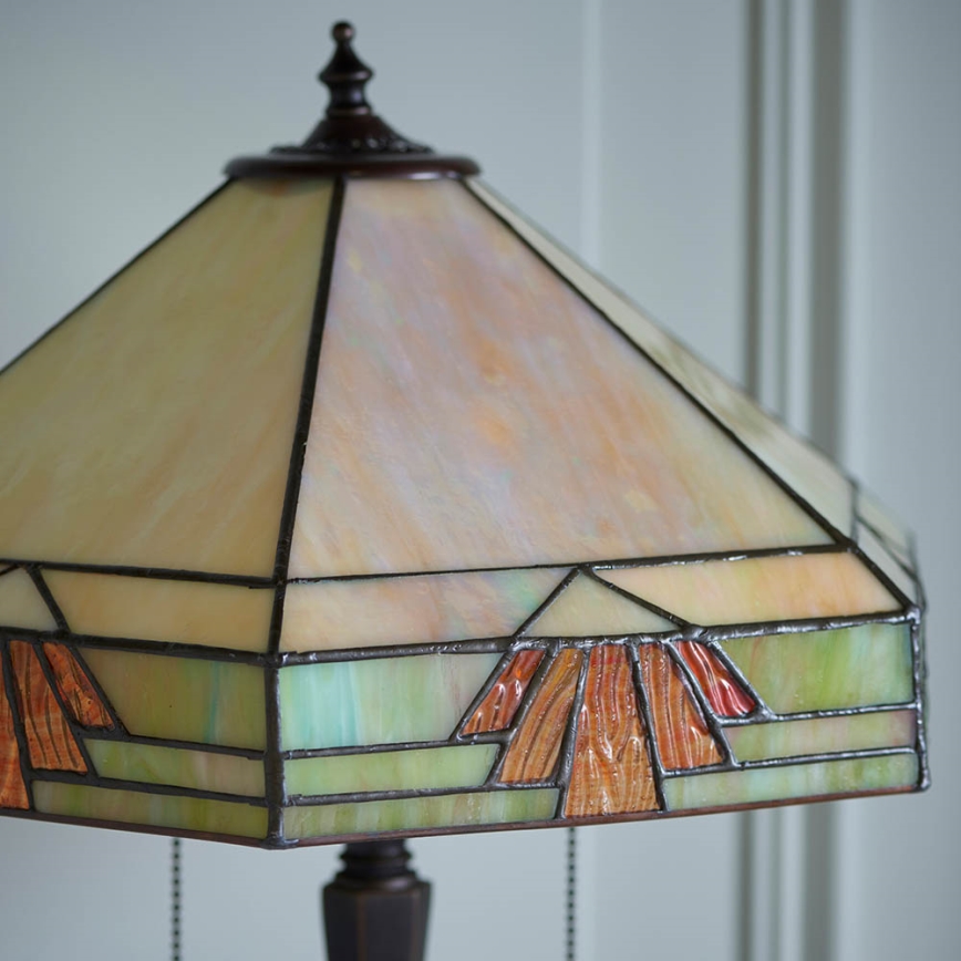 Endon 64286 - Stolná lampa NEVADA 2xE27/60W/230V pr. 40 cm
