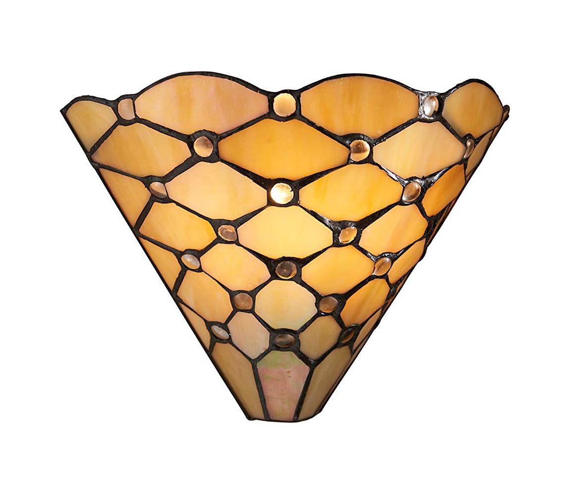 Endon 64302 - Nástenné svietidlo Tiffany PEARL 1xE14/40W/230V 64302