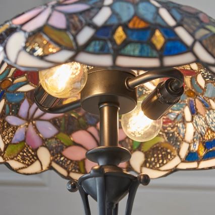 Endon 64327 - Stolná lampa SULLIVAN 2xE14/40W/230V pr. 30 cm