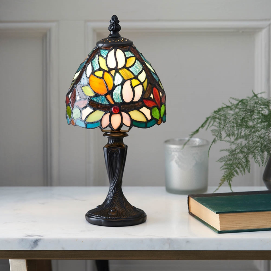 Endon 64331 - Stolná lampa SYLVETTE 1xE14/40W/230V pr. 15 cm