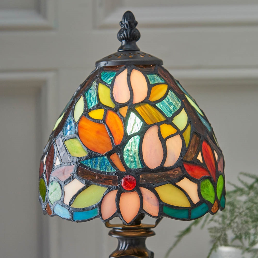 Endon 64331 - Stolná lampa SYLVETTE 1xE14/40W/230V pr. 15 cm