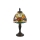 Endon 64331 - Stolová lampa Tiffany SYLVETTE 1xE14/40W/230V, priemer 15 cm